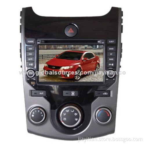 Car DVD GPS Receiver for Kia Cerato 2011 (Manual), Supports iPod, BT/TV/GPS/3G FunctionNew